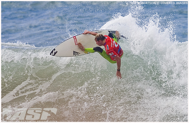 Surf Photo: Taj Burrow (AUS) finished in third place at the 2008 Rip Curl Pro at Bells Beach.